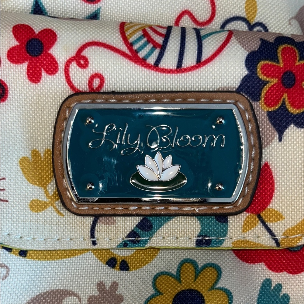 Lily Bloom Floral Cat Print Crossbody Bag - Multicolor - Picture 2 of 10